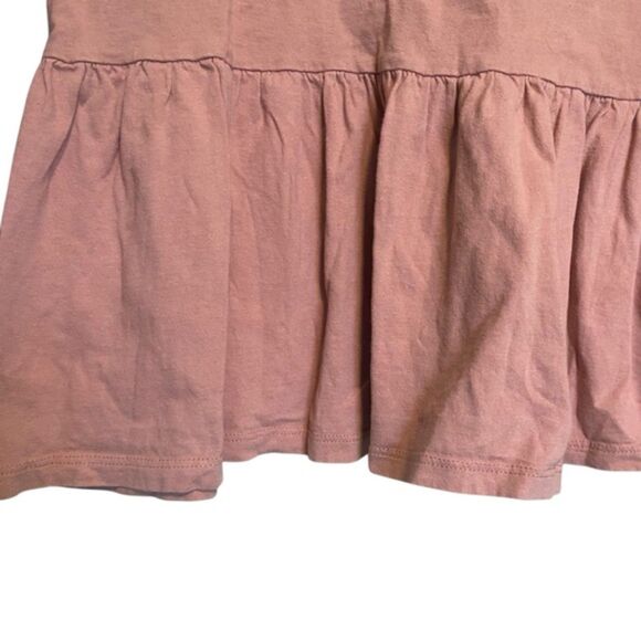 Zara Trafaluc Peplum Ruffle Hem Long Sleeve Pocket Tee Size Small - Picture 2 of 6